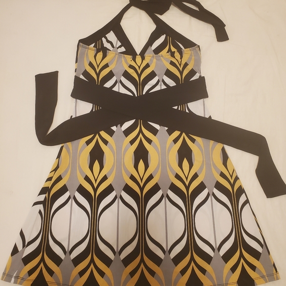 Wet Seal Halter tie waist dress - Picture 2 of 2